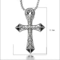 Jewelry wholesale Explosive Hip-Hop Cross Pendant Men's Necklace