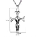 Jewelry wholesale Hot Hip Hop Boat Anchor Pirate Skull Necklace for Men and Women