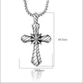 Jewelry wholesale Hot Sale Gothic Christian Jesus Cross Pendant Necklace