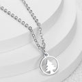 Jewelry wholesale Fashion Stainless Steel Christmas Jewelry Waterproof Pendant Necklaces