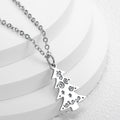 Jewelry wholesale Fashion Stainless Steel Christmas Jewelry Waterproof Pendant Necklaces