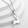 Jewelry wholesale Fashion Stainless Steel Christmas Jewelry Waterproof Pendant Necklaces