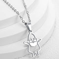 Jewelry wholesale Fashion Stainless Steel Christmas Jewelry Waterproof Pendant Necklaces