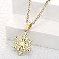 Jewelry wholesale Fashion Stainless Steel Christmas Jewelry Waterproof Pendant Necklaces