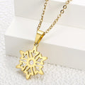Jewelry wholesale Fashion Stainless Steel Christmas Jewelry Waterproof Pendant Necklaces