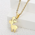 Jewelry wholesale Fashion Stainless Steel Christmas Jewelry Waterproof Pendant Necklaces