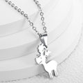 Jewelry wholesale Fashion Stainless Steel Christmas Jewelry Waterproof Pendant Necklaces