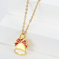 Jewelry wholesale Classic Jewelry 18K Gold Plated Colorful Christmas Pendants Necklaces