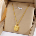 Jewelry wholesale Hot selling  Butterfly Letter Geometric Charms Pendant Necklace