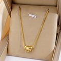 Jewelry wholesale Hot selling  Butterfly Letter Geometric Charms Pendant Necklace