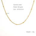 Jewelry wholesale Hot Classic Simple Flat Snake Chain Oval Chain Necklace