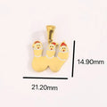Jewelry wholesale 26 Letter Wholesale Christmas Jewelry Charms Initial Pendant DIY Accessories