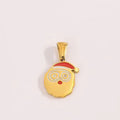 Jewelry wholesale 26 Letter Wholesale Christmas Jewelry Charms Initial Pendant DIY Accessories