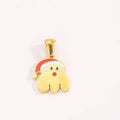 Jewelry wholesale 26 Letter Wholesale Christmas Jewelry Charms Initial Pendant DIY Accessories