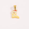 Jewelry wholesale 26 Letter Wholesale Christmas Jewelry Charms Initial Pendant DIY Accessories
