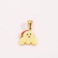 Jewelry wholesale 26 Letter Wholesale Christmas Jewelry Charms Initial Pendant DIY Accessories