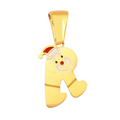 Jewelry wholesale 26 Letter Wholesale Christmas Jewelry Charms Initial Pendant DIY Accessories