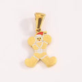 Jewelry wholesale 26 Letter Wholesale Christmas Jewelry Charms Initial Pendant DIY Accessories