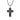 Jewelry wholesale Hot Sale Stainless Steel PVD Zircon Geometric Pattern Cross Pendant