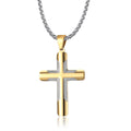 Hip Hop New Arrival Stainless Steel Multi Color Arc Cross Pendants PVD Fine Jewelry Charm Pendant For Necklaces Accessories WAN4 Jewelry