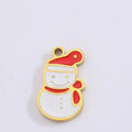 Jewelry wholesale 33PCS New Enamel Christmas Jewelry Trees Snowman Santa Claus Pendant