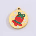 Jewelry wholesale 33PCS New Enamel Christmas Jewelry Trees Snowman Santa Claus Pendant