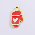 Jewelry wholesale 33PCS New Enamel Christmas Jewelry Trees Snowman Santa Claus Pendant