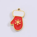 Jewelry wholesale 33PCS New Enamel Christmas Jewelry Trees Snowman Santa Claus Pendant