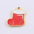 Jewelry wholesale 33PCS New Enamel Christmas Jewelry Trees Snowman Santa Claus Pendant