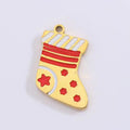 Jewelry wholesale 33PCS New Enamel Christmas Jewelry Trees Snowman Santa Claus Pendant