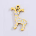 Jewelry wholesale 33PCS New Enamel Christmas Jewelry Trees Snowman Santa Claus Pendant