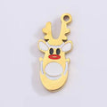 Jewelry wholesale 33PCS New Enamel Christmas Jewelry Trees Snowman Santa Claus Pendant