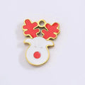 Jewelry wholesale 33PCS New Enamel Christmas Jewelry Trees Snowman Santa Claus Pendant