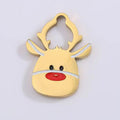 Jewelry wholesale 33PCS New Enamel Christmas Jewelry Trees Snowman Santa Claus Pendant