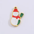 Jewelry wholesale 33PCS New Enamel Christmas Jewelry Trees Snowman Santa Claus Pendant