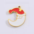 Jewelry wholesale 33PCS New Enamel Christmas Jewelry Trees Snowman Santa Claus Pendant
