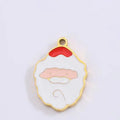 Jewelry wholesale 33PCS New Enamel Christmas Jewelry Trees Snowman Santa Claus Pendant