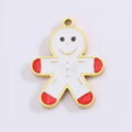 Jewelry wholesale 33PCS New Enamel Christmas Jewelry Trees Snowman Santa Claus Pendant