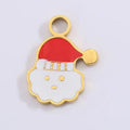 Jewelry wholesale 33PCS New Enamel Christmas Jewelry Trees Snowman Santa Claus Pendant