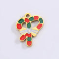 Jewelry wholesale 33PCS New Enamel Christmas Jewelry Trees Snowman Santa Claus Pendant