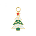 Jewelry wholesale 33PCS New Enamel Christmas Jewelry Trees Snowman Santa Claus Pendant