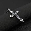 Hip Hop Trendy Stainless Steel Fine Jewelry Unique Pattern Cross Pendants Fashion Accessories For Necklaces Mens Charm Jewelry WAN4 Jewelry