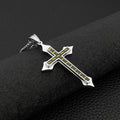 Hip Hop Trendy Stainless Steel Fine Jewelry Unique Pattern Cross Pendants Fashion Accessories For Necklaces Mens Charm Jewelry WAN4 Jewelry
