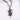Jewelry wholesale Hot Sale Snake Wrapped Around Pendant Square Pearl Chain Necklaces