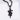 Jewelry wholesale Hot Sale Snake Wrapped Around Pendant Square Pearl Chain Necklaces
