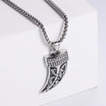 Jewelry wholesale New Casting Knife Shape Pendant Square Pearl Shape Chain Necklaces