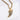 Jewelry wholesale New Casting Knife Shape Pendant Square Pearl Shape Chain Necklaces
