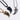 Jewelry wholesale New Casting Knife Shape Pendant Square Pearl Shape Chain Necklaces