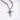 Jewelry wholesale Wholesale Cow Head Shape  Pendant Square Pearl Box Chain Necklace