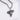 Jewelry wholesale Wholesale Elephant Head Heart Shape with Square Pearl Chain Necklace